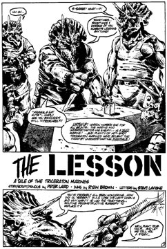 "The Lesson" by Peter Laird