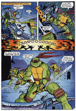 "TMNT Attack!" Part 3 of 4 by Michael Dooney and Steve Lavigne